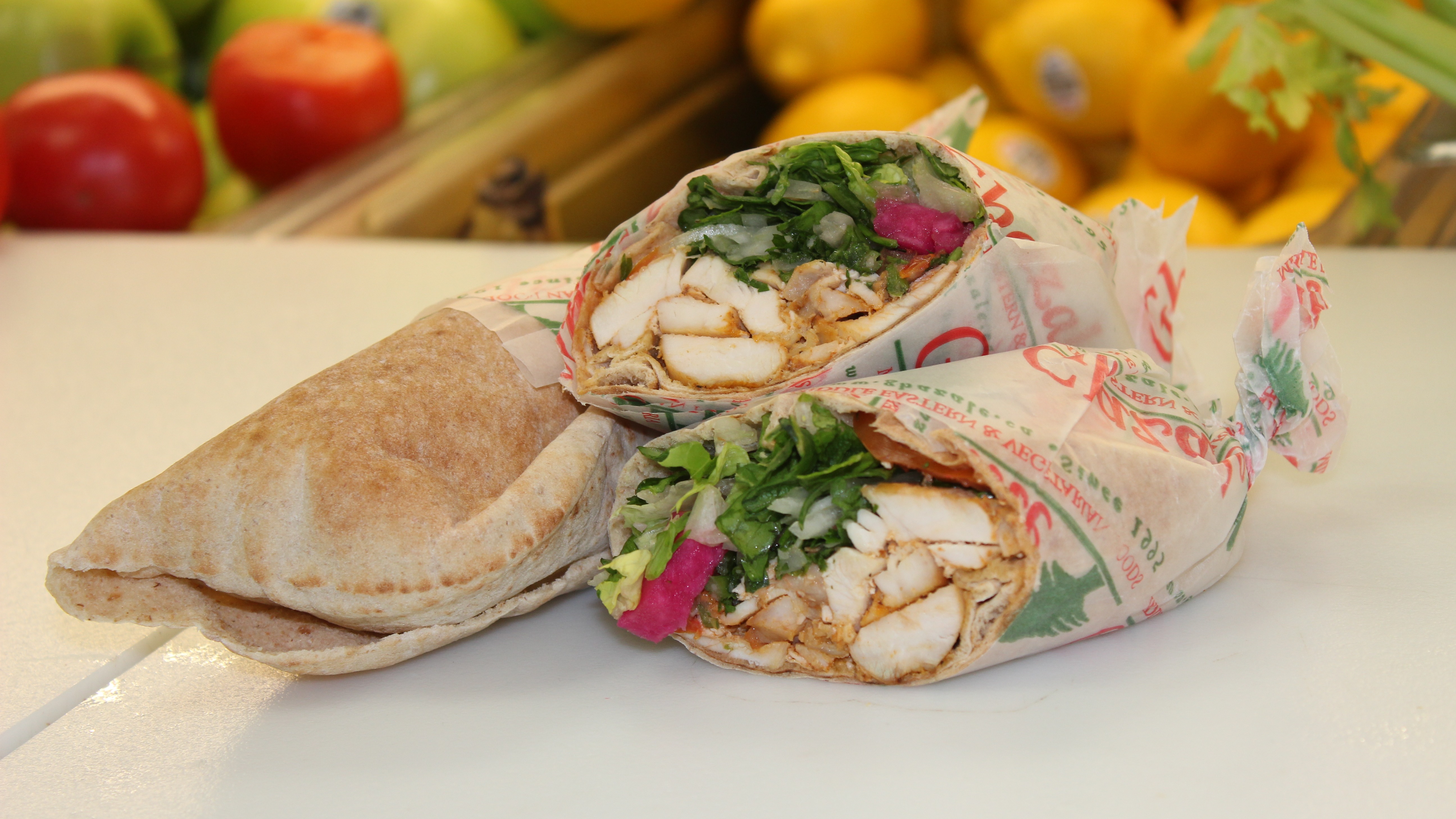 4 Chicken Shawarma
