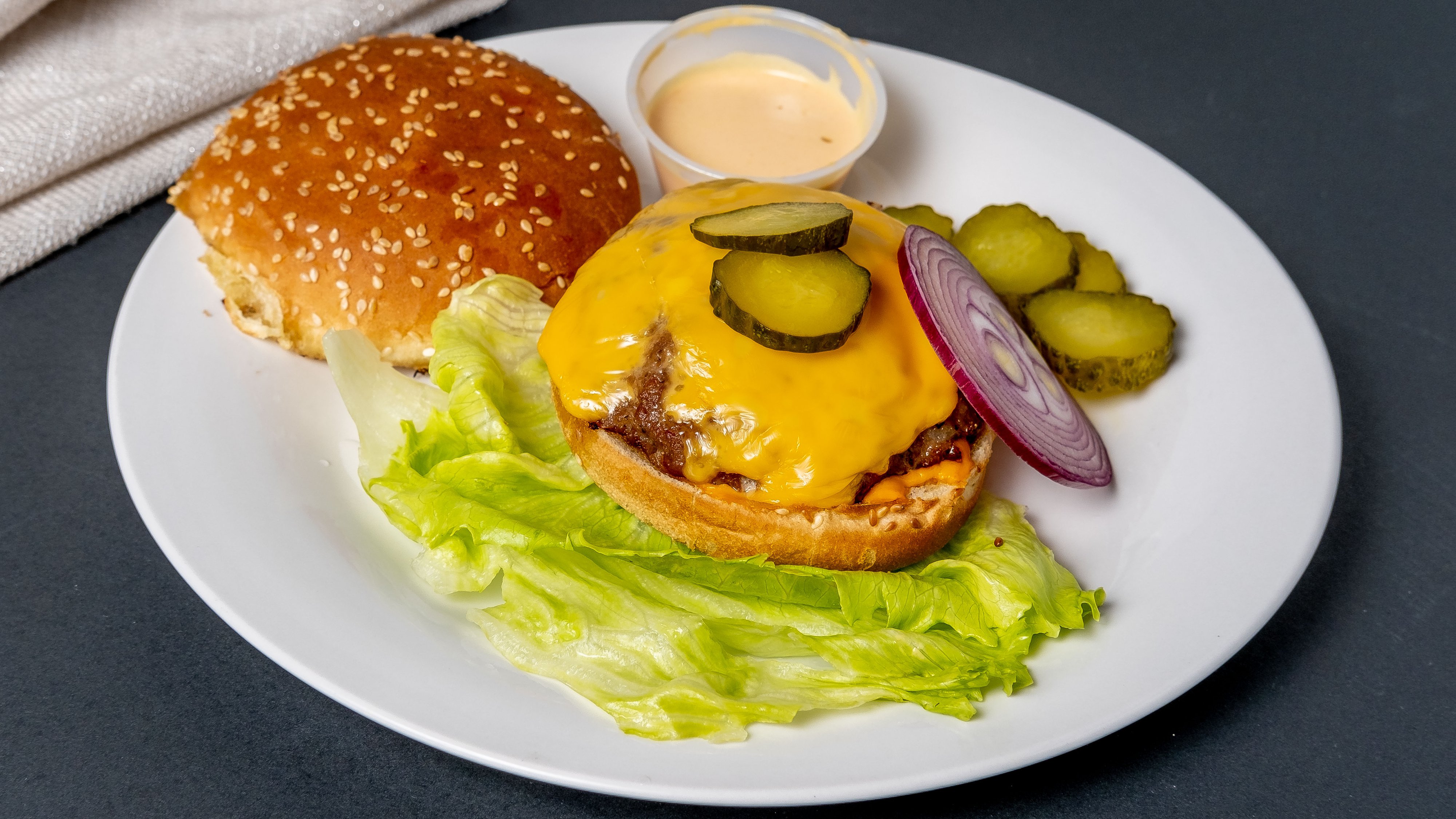 Signature Beef Cheeseburger