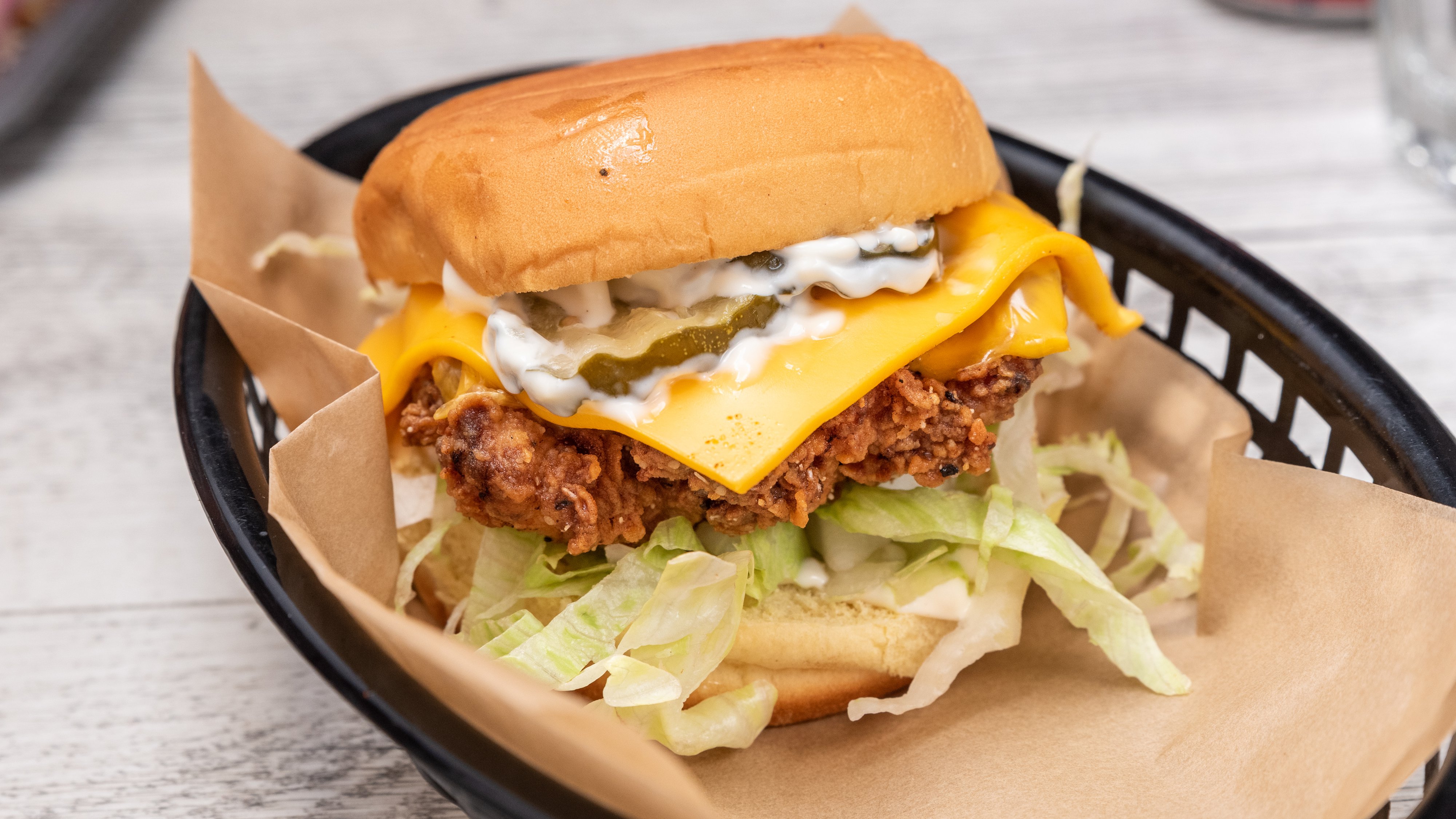 Southern Fried Chicken Burger