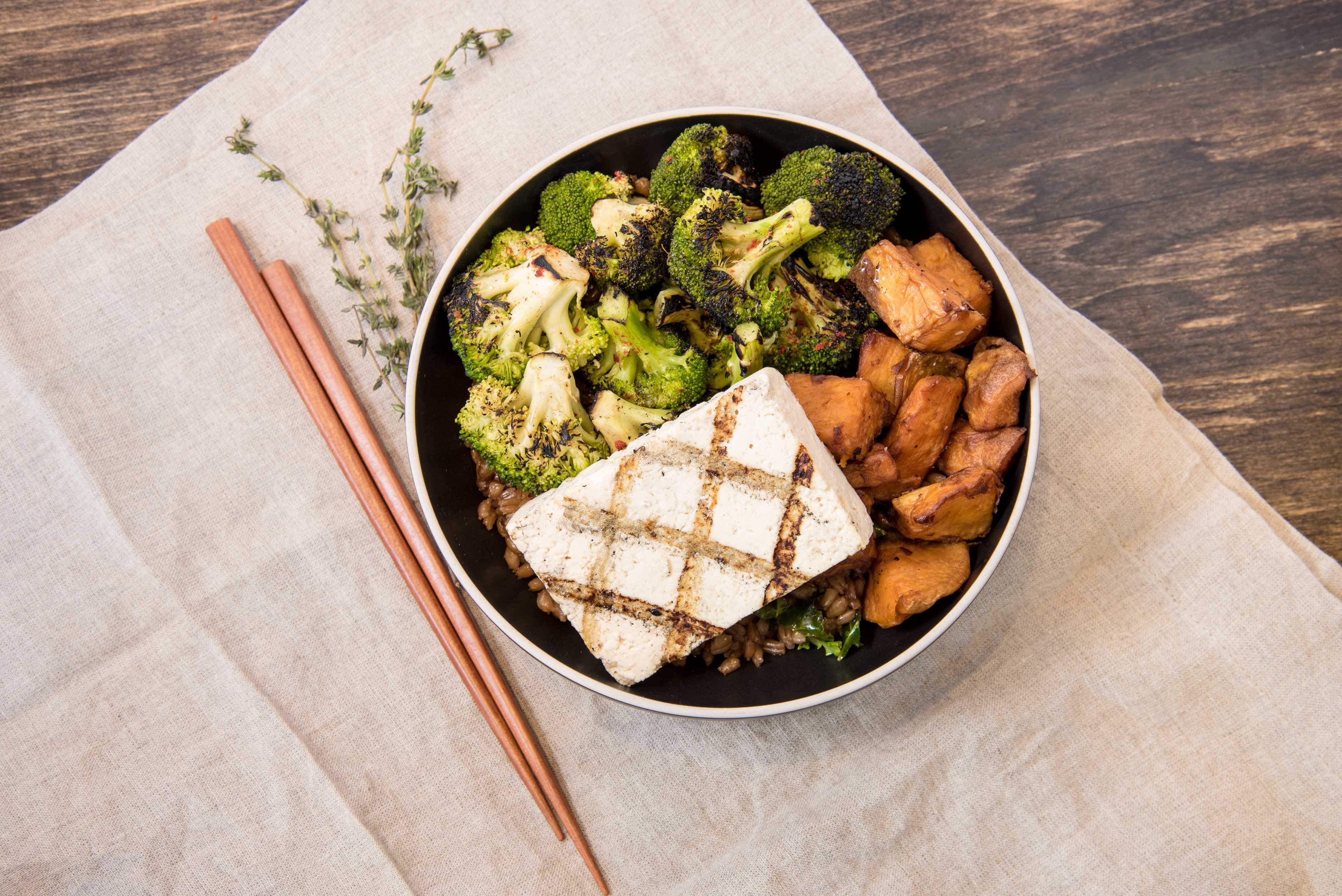 Grilled Organic Tofu Bowl