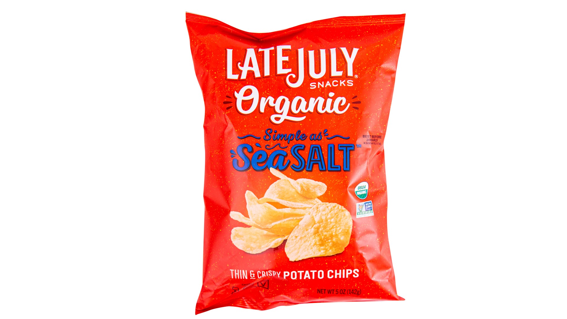 Organic Sea Salt Potato Chips  (Late July)