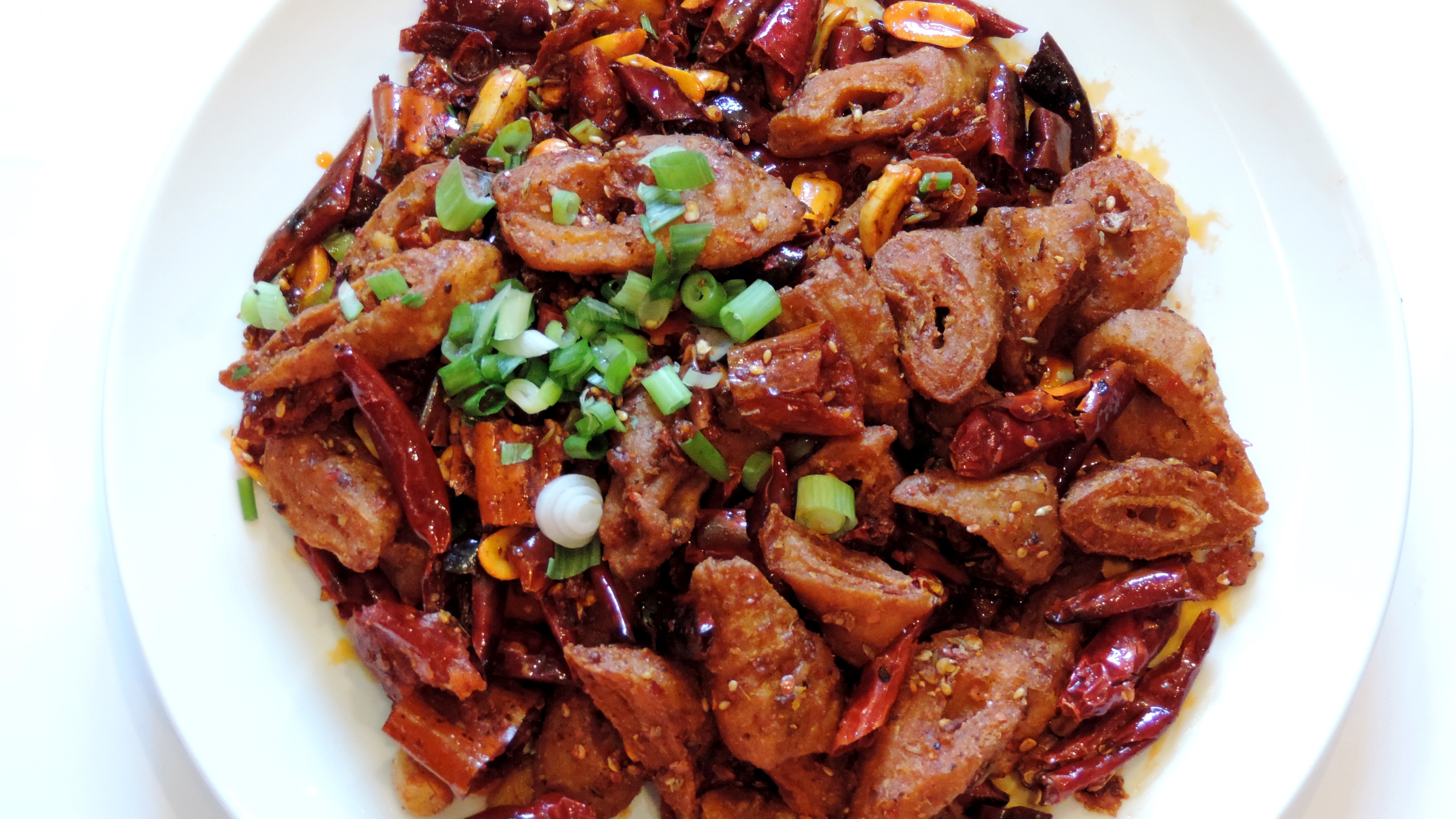 Fried Spicy Intestines 辣子肥肠