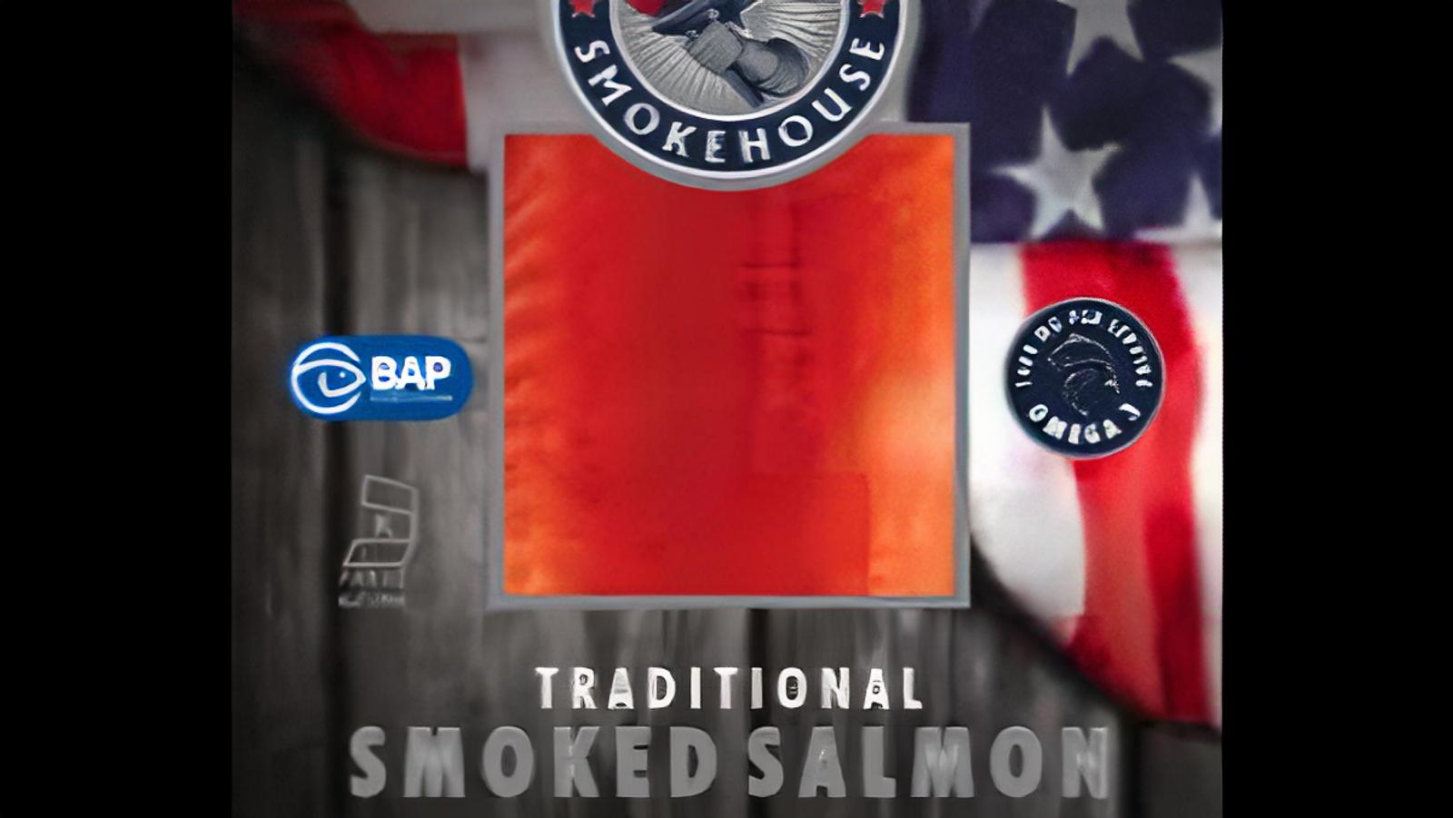 Traditionally Smoked 4oz Salmon, 3 Packs