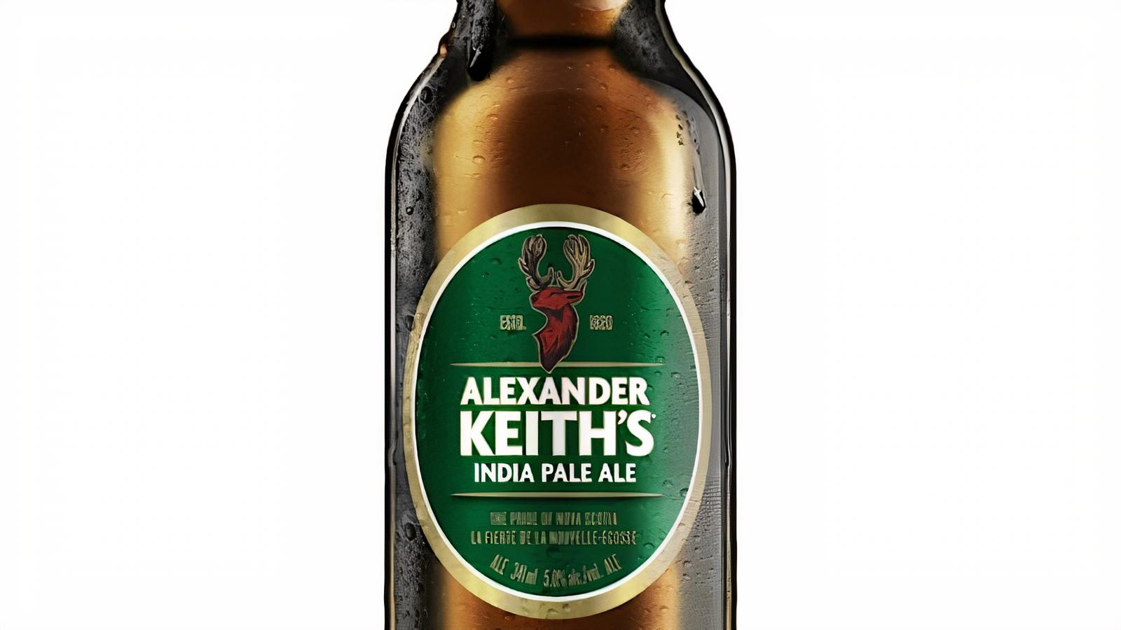 Alexander Keith's IPA, 12oz Bottled Beer (5% ABV)