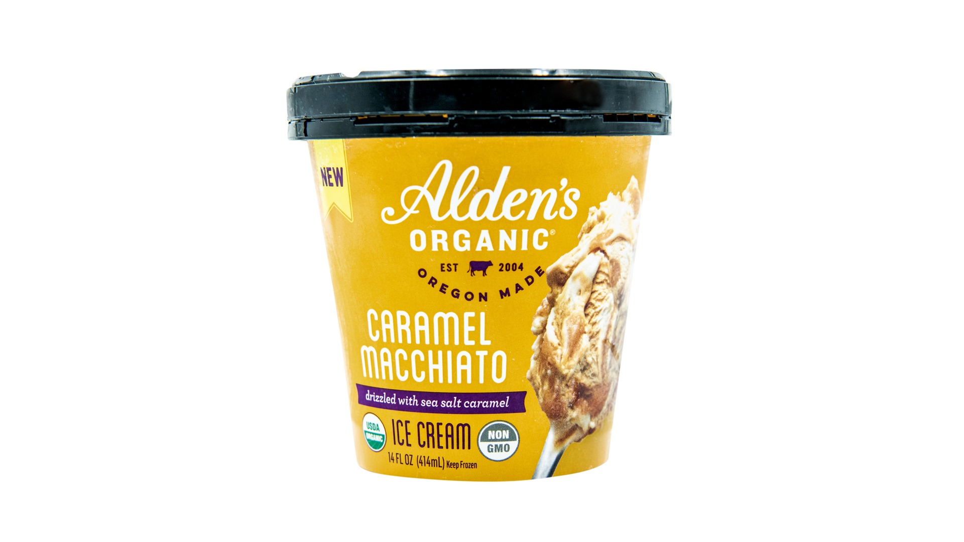 Organic Caramel Macchiato Pint (Alden's)