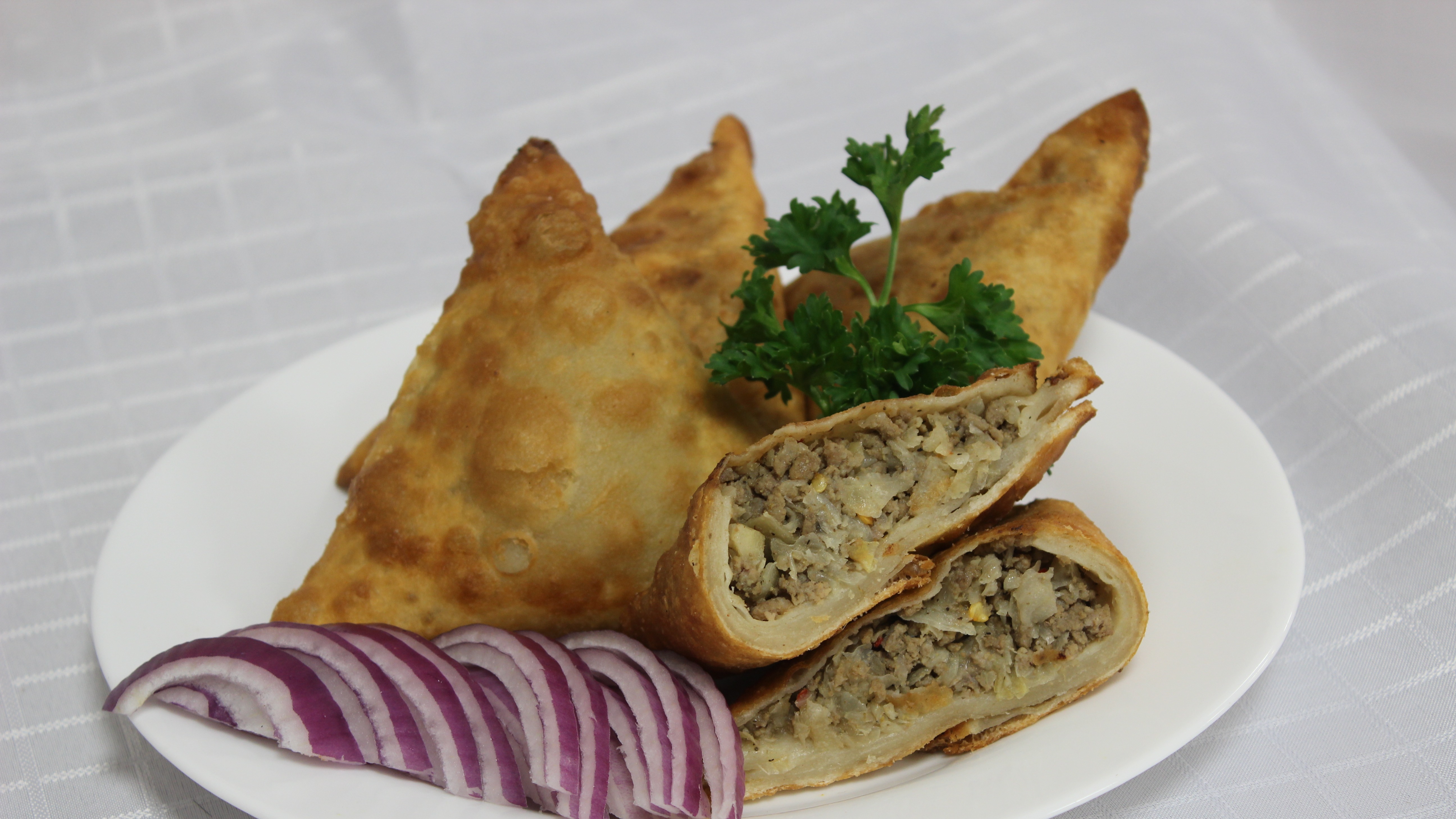 Beef Samosa (Hand-Made)
