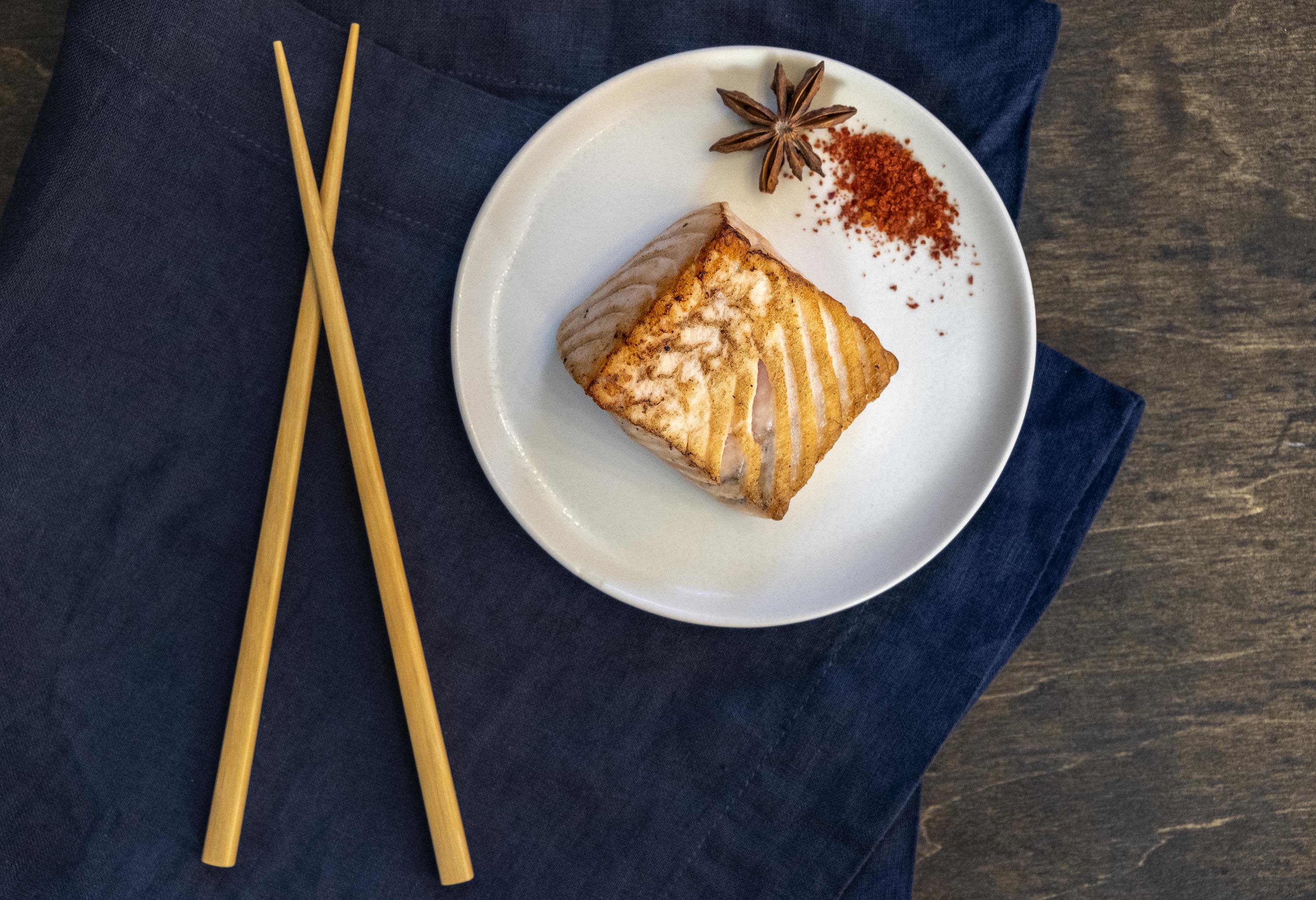 Poached Salmon