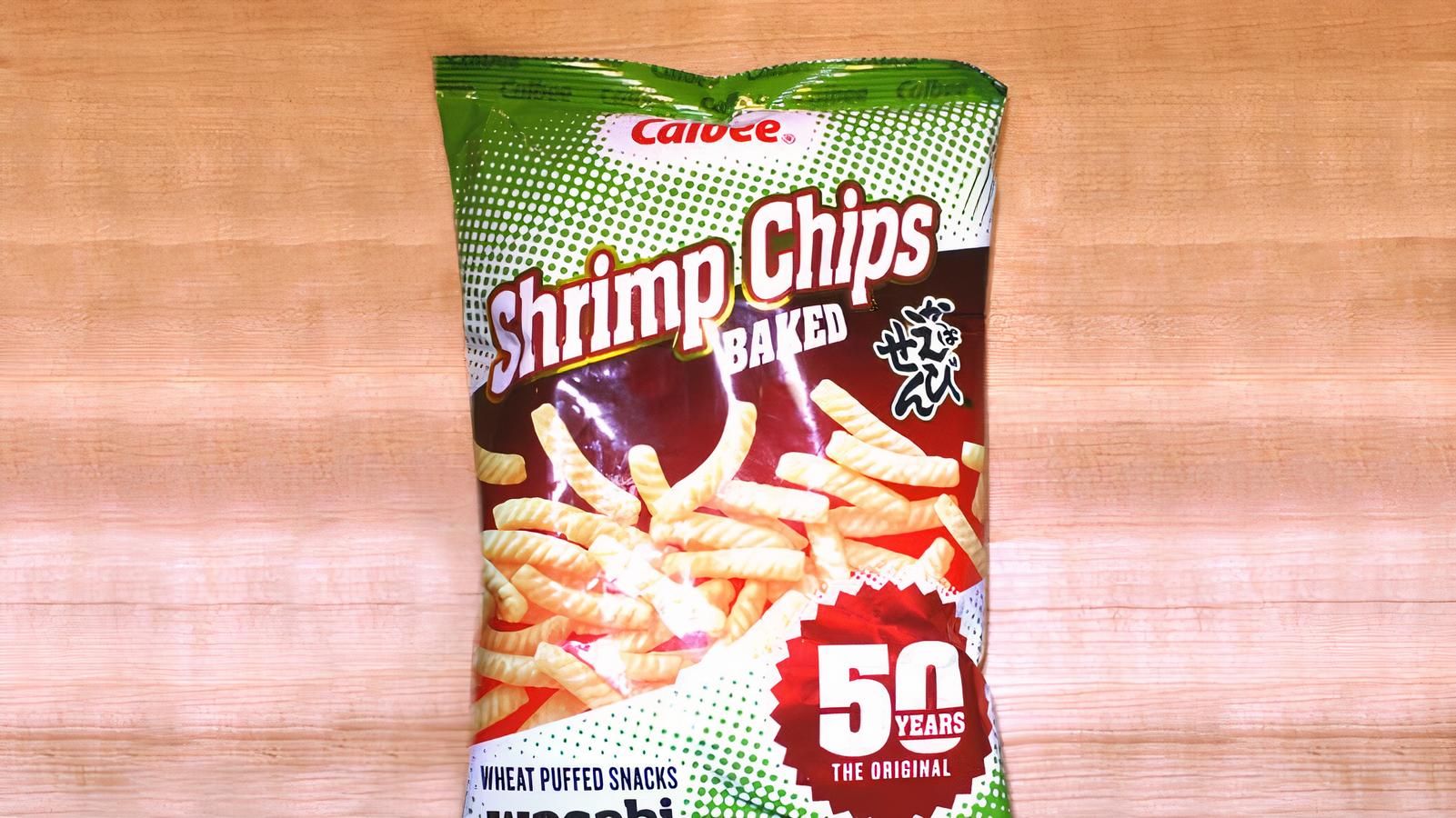Calbee Shrimp Chips, Wasabi (93g)