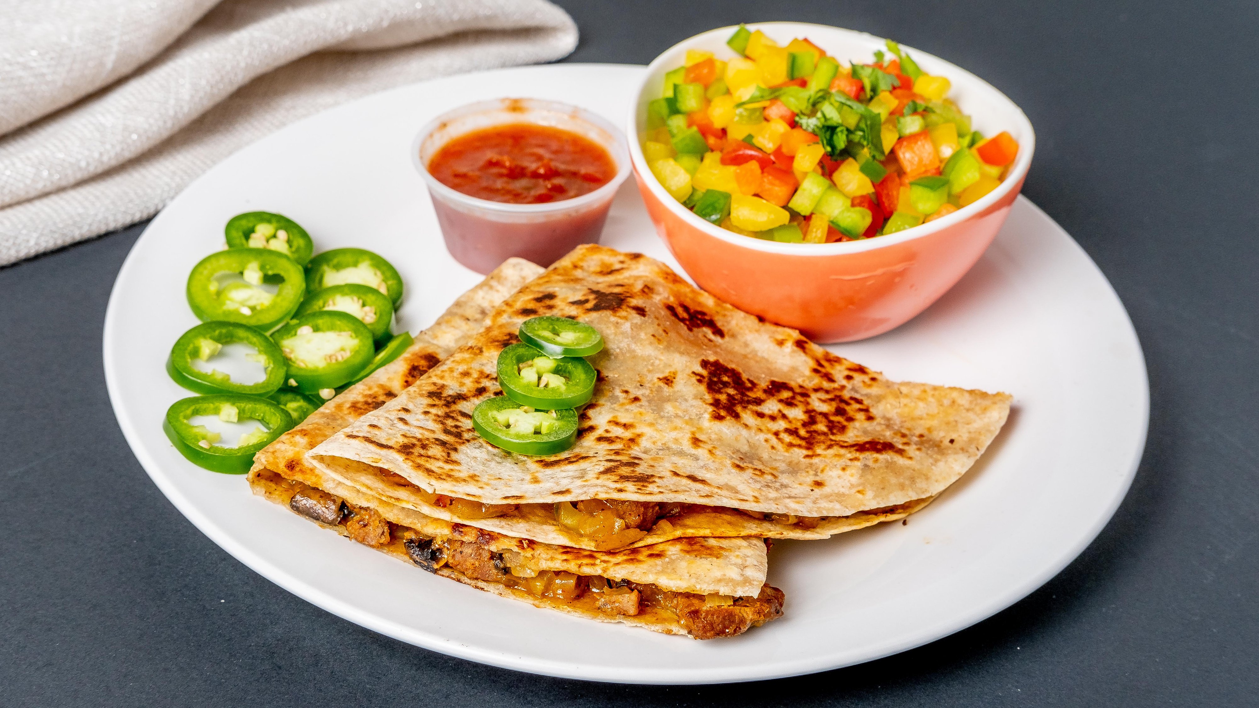 Philly Cheesesteak Quesadilla