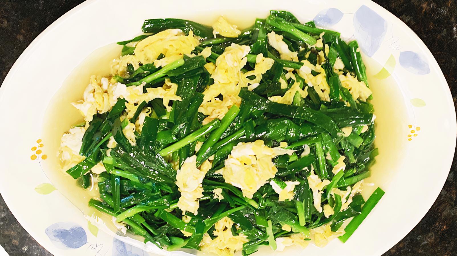 Egg & Green Chives 韭菜炒鸡蛋