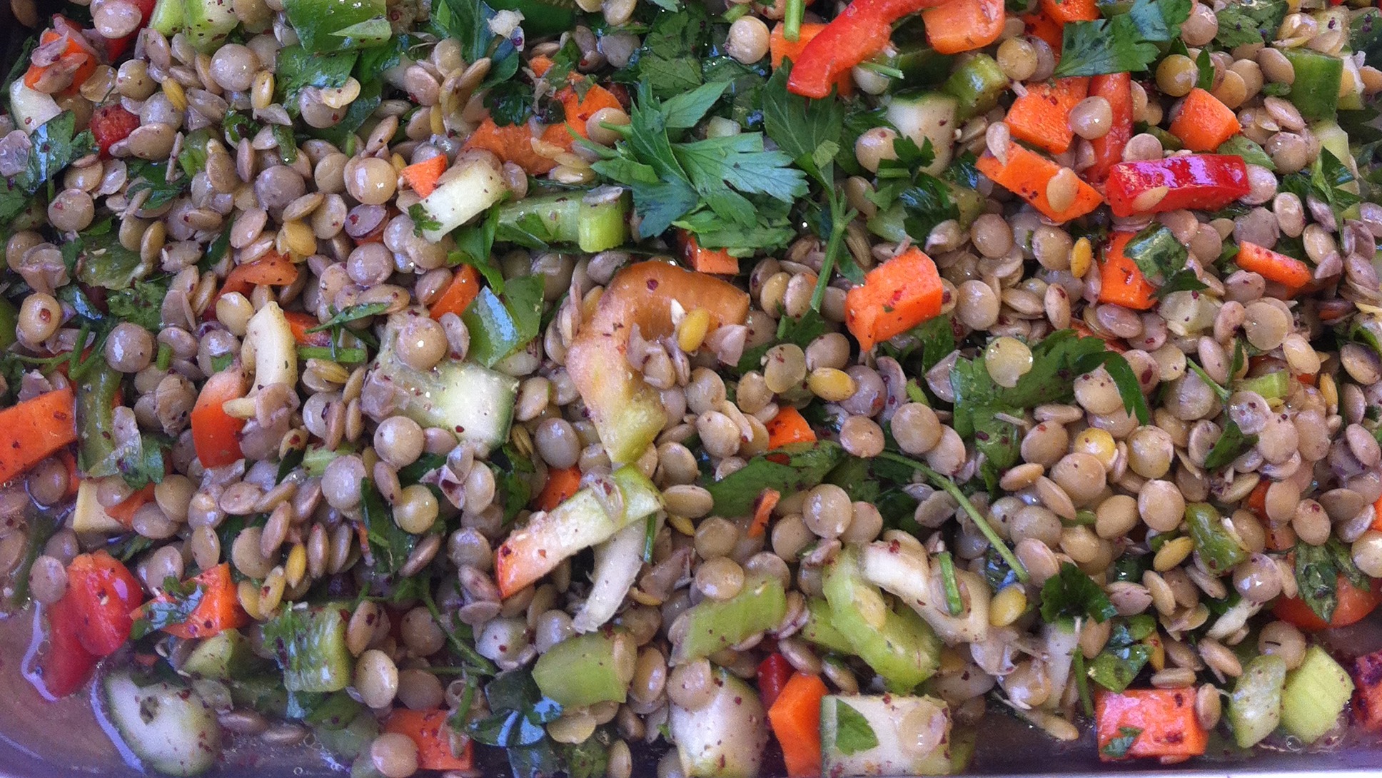 Green Lentil Salad