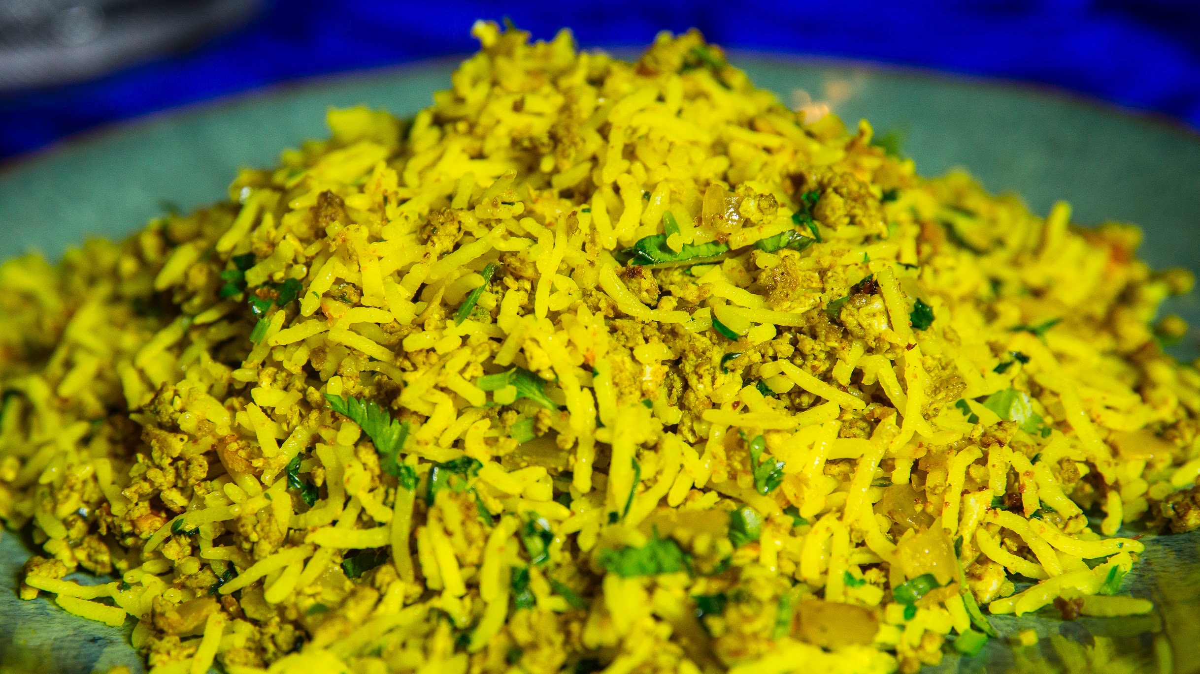 Bhurji Pulao