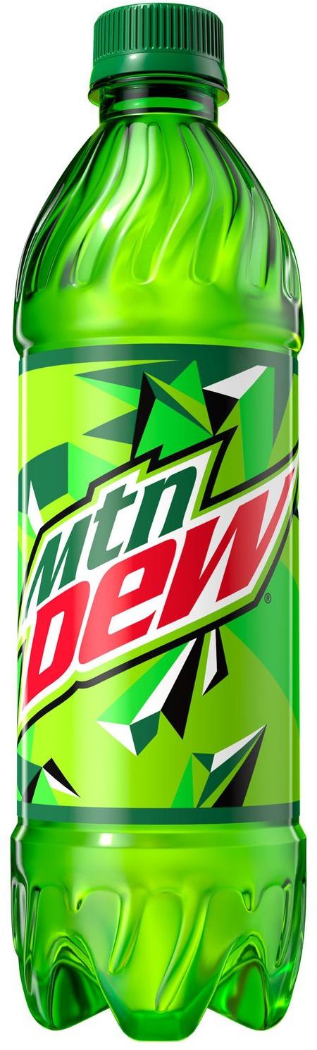 Mountain Dew Citrus Soda bottle 16.9 fl oz