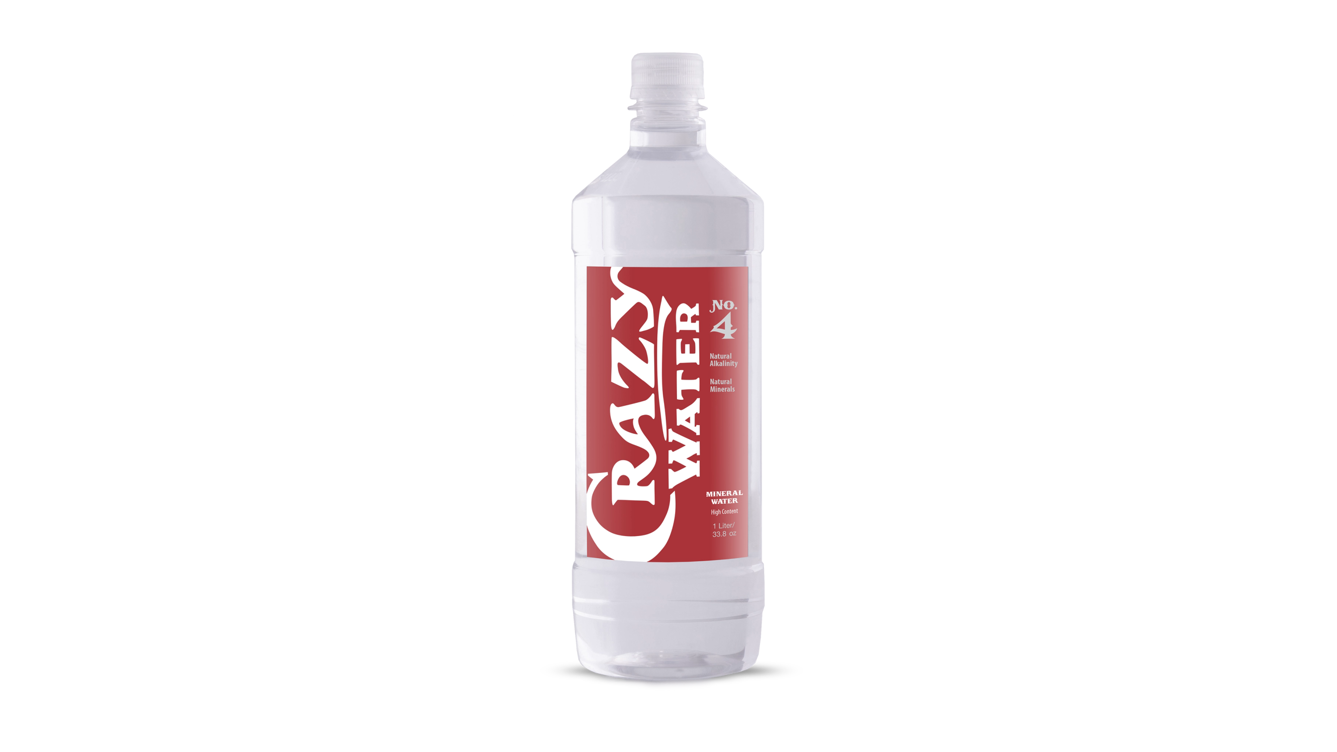 Fľaša na minerálnu vodu Crazy Water č. 4Fľaša na minerálnu vodu Crazy Water č. 4  