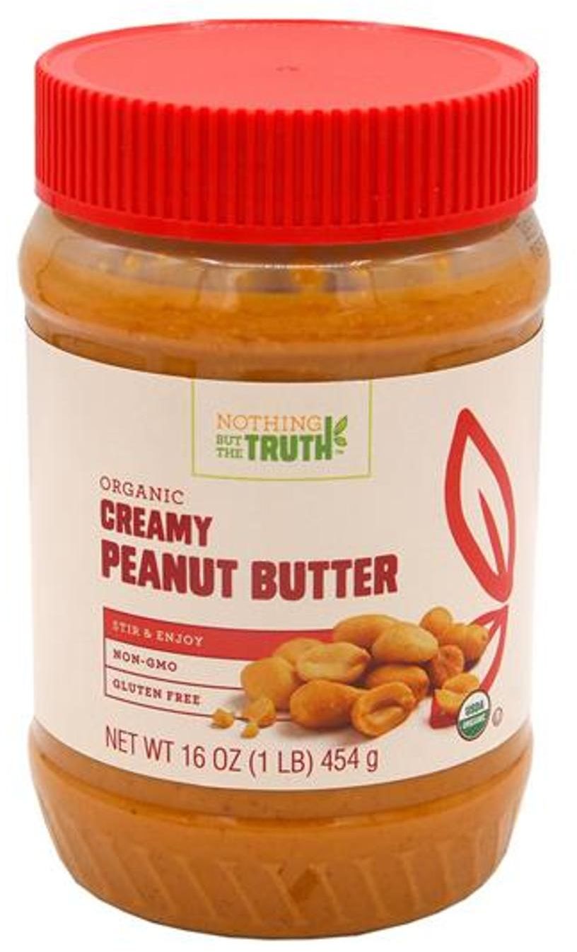 Hy Vee Nothing But The Truth Organic Creamy Peanut Butter — product image