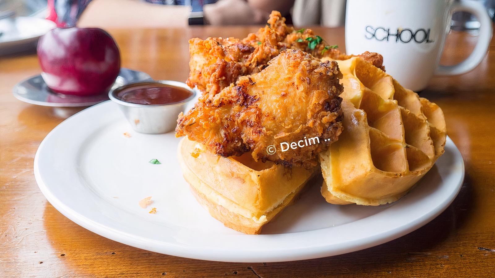 Buttermilk Fried Chicken & Waffles