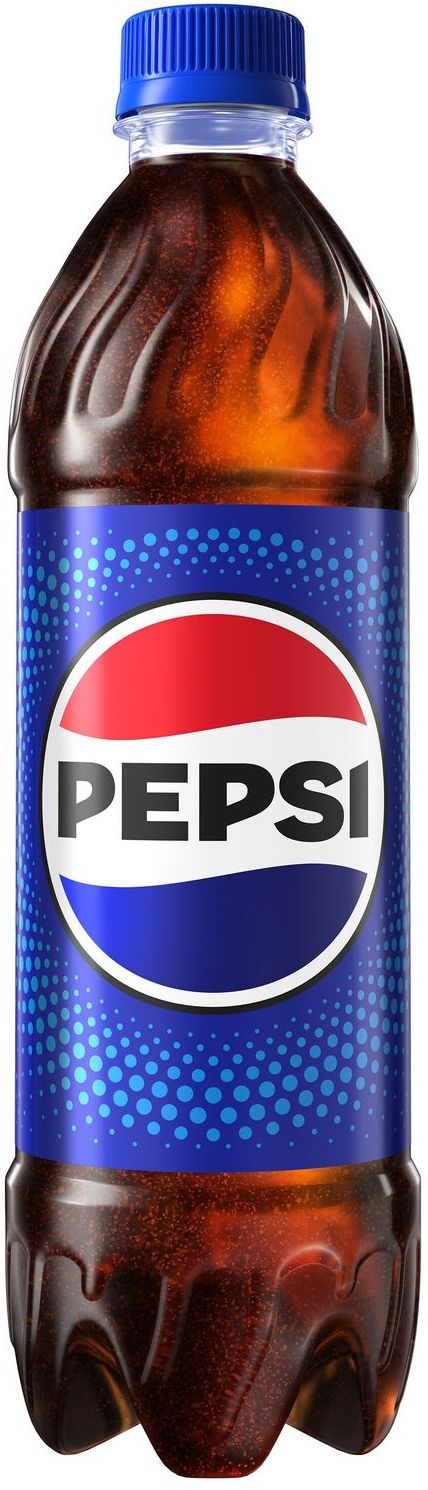 Pepsi Cola Soda bottle 16.9 fl oz