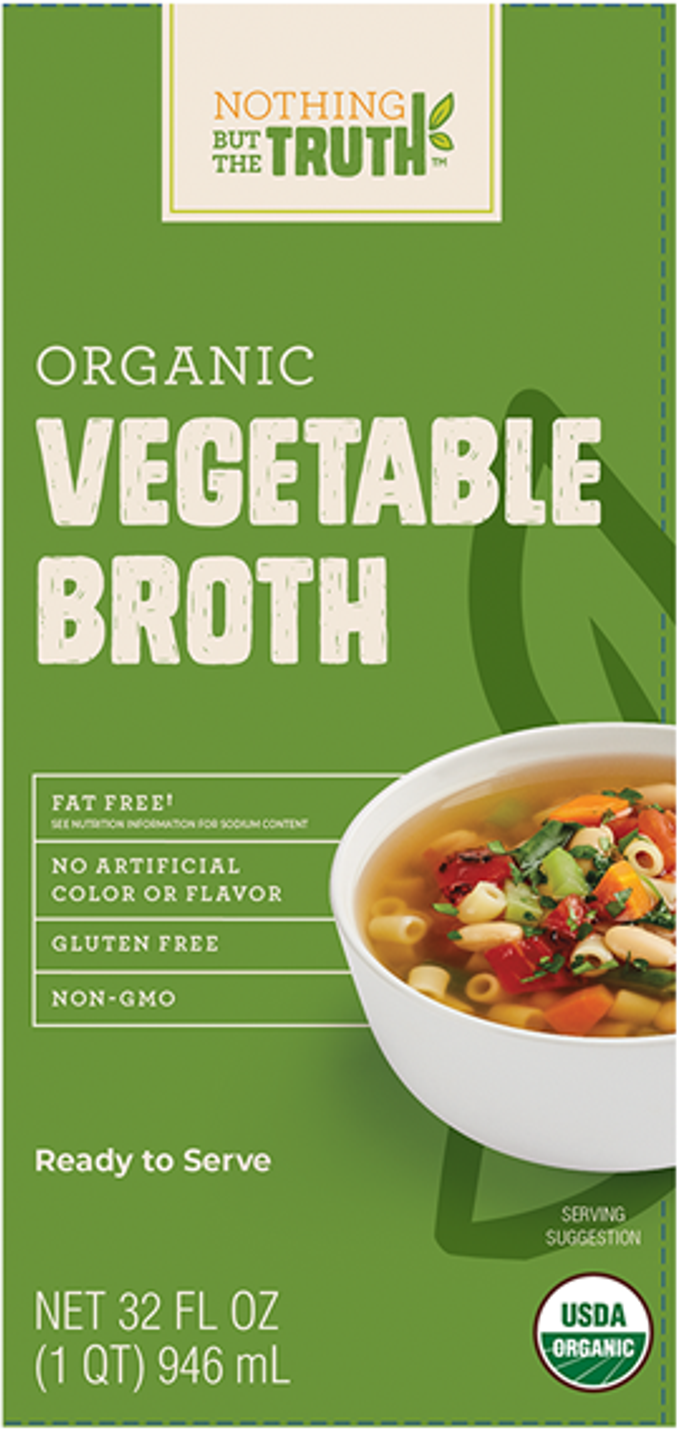 Hy Vee Nothing But The Truth Organic Vegetable Broth — product image