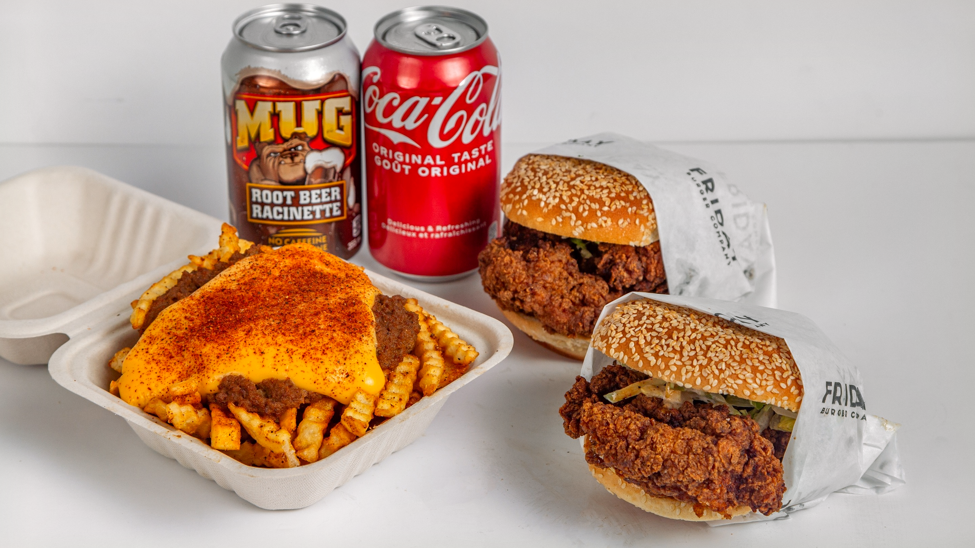 Buttermilk Fried Chicken Sandwiches for Two